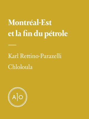 cover image of Montréal-Est et la fin du pétrole